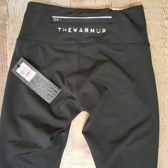 Jessica Simpson The Warm-up Athletic Tights Size XXS Black - Picture 7 of 7